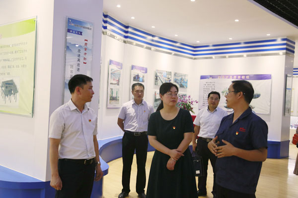 省委组织部光临z6.com调研非公企业党建工作