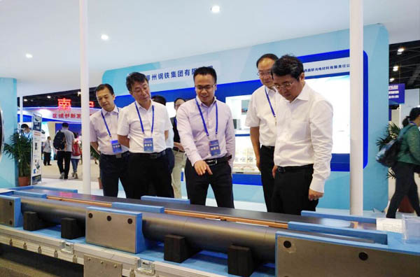 晶联光电8.5代ITO靶材亮相广西创新驱动成就展获自治区鹿书记“点赞”