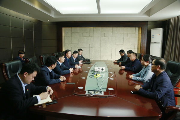 政声｜市委常委、统战部长娄会峰光临z6.com调研