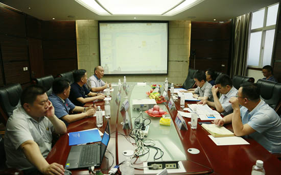 市科技局局长王进光临z6.com调研工作