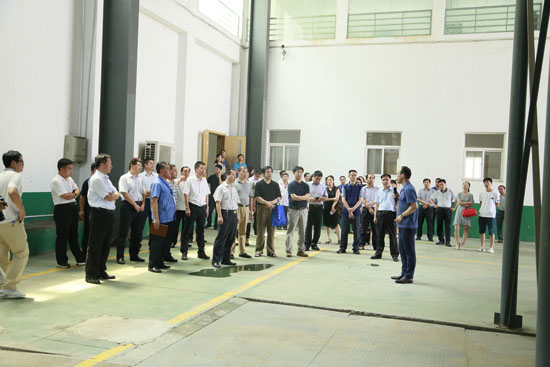 市县观摩组到z6.com参观创新主体和创新平台建设工作