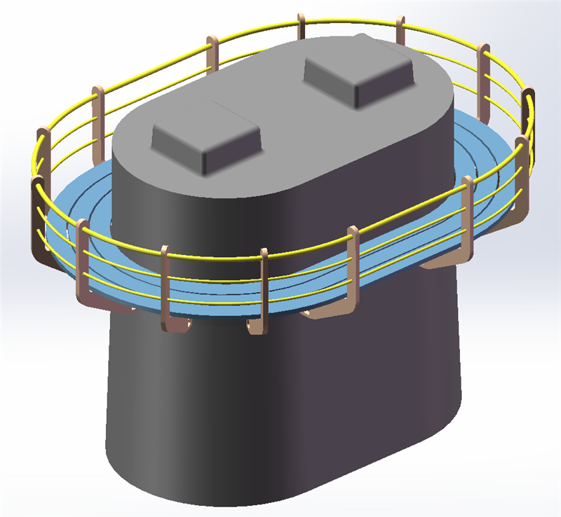 户表高耐候复合伙料结构件